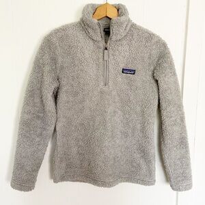 Patagonia Women's Los Gatos Fleece 1/4-Zip Grey Size XS‎